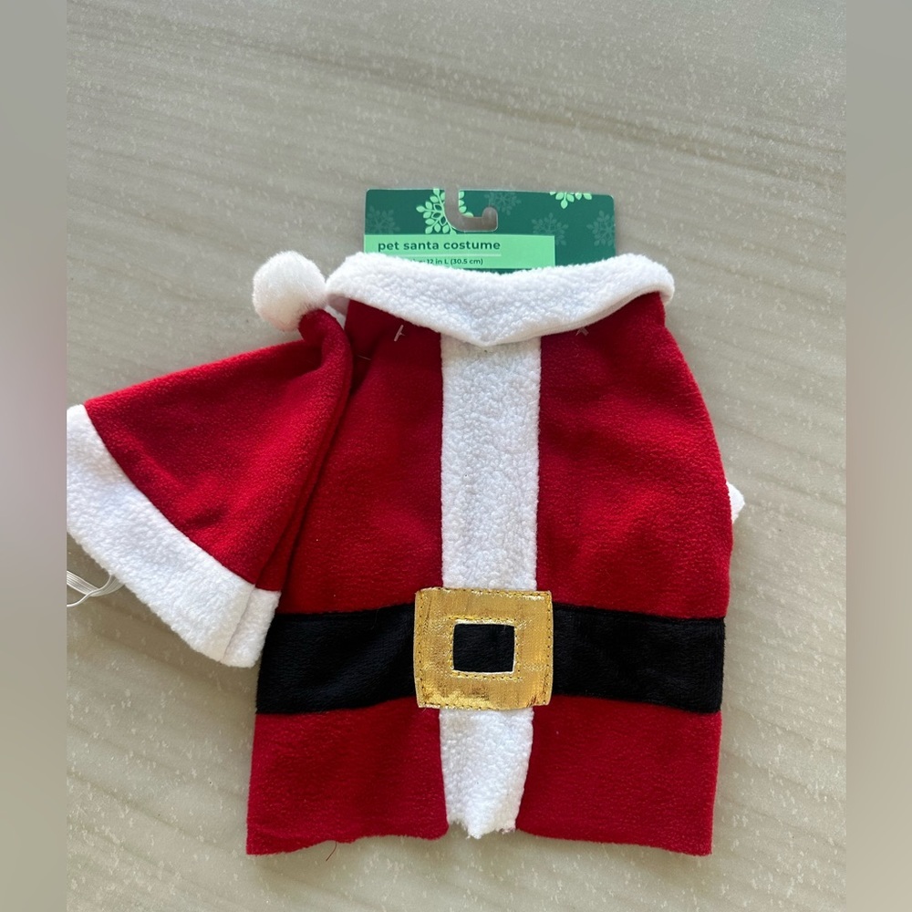 Pet Santa costume